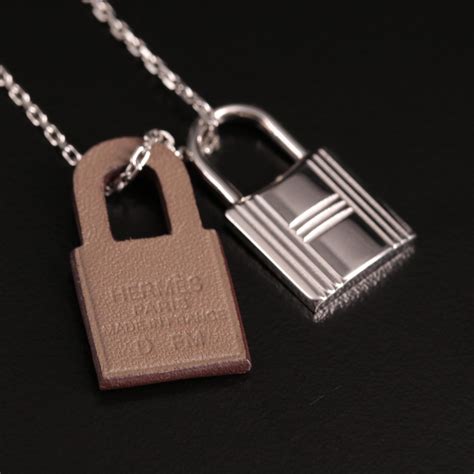 hermes lock necklace|hermes necklace korea.